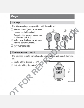 toyota yaris 130 series 2015 2016 & 2017 owners manual